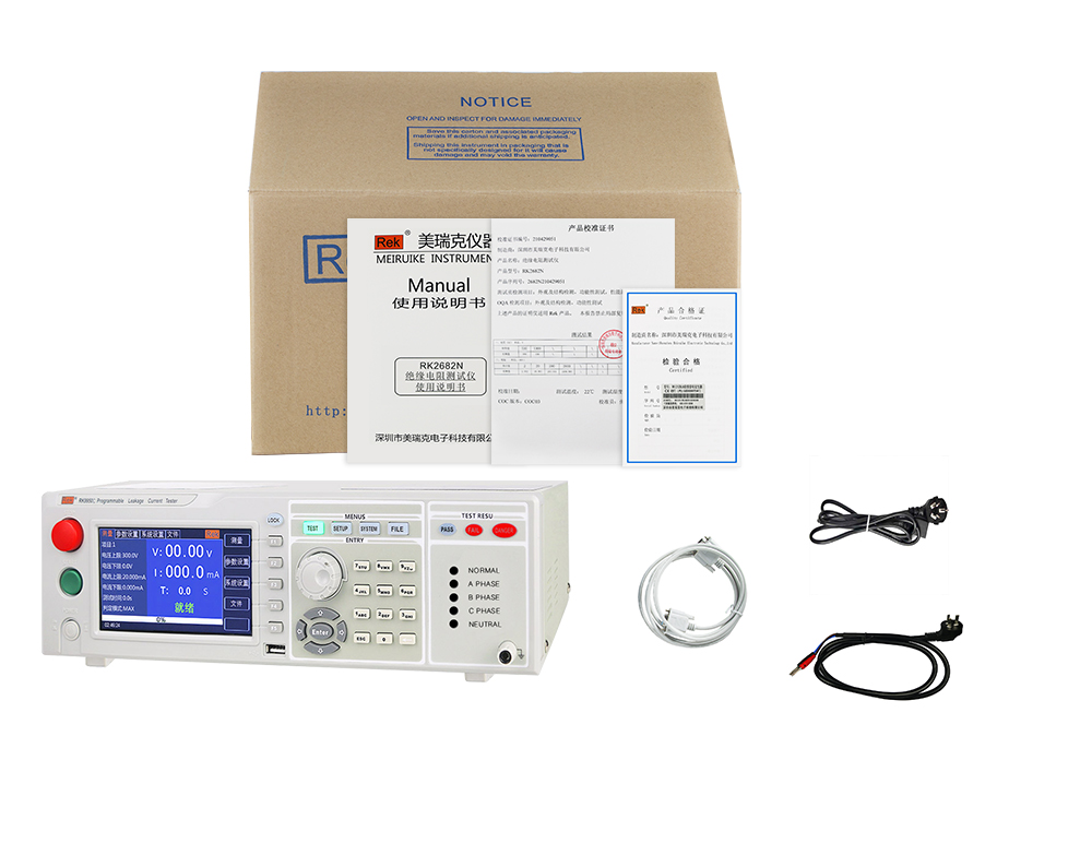 *500V RK9950C系列三相程控泄漏电流测试仪