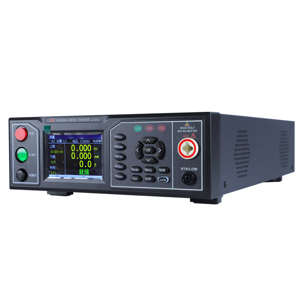 RK9310/RK9320/RK9320A/RK9320B/RK9330系列程控交直流耐压绝缘测试仪