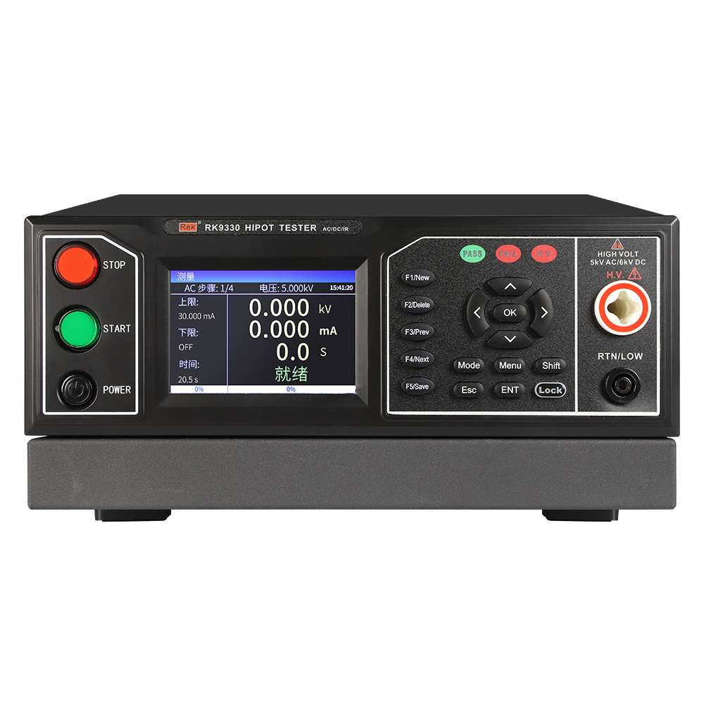 RK9310/RK9320/RK9320A/RK9320B/RK9330系列程控交直流耐压绝缘测试仪